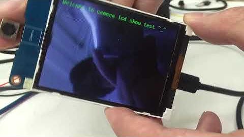 Banana Pi BPI-K210 RISC-V AIoT board  camera &LCD test demo