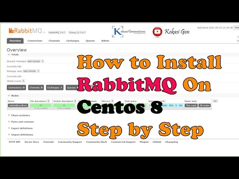 Vidéo: Comment démarrer RabbitMQ sur CentOS ?