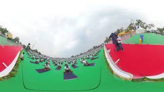 360 Degree view - International Yoga Day 2019