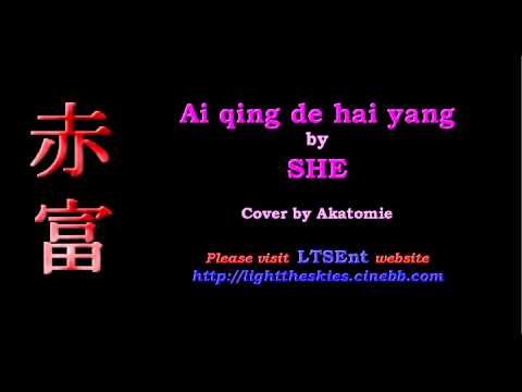 [LTSEnt instru.] 愛情的海洋 Ai qing de hai yang - S.H.E cover by Akatomie