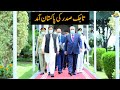 تاجک صدر امام علی رحمان کی پاکستان آمد، وزیراعظم عمران خان نے استقبال کیا