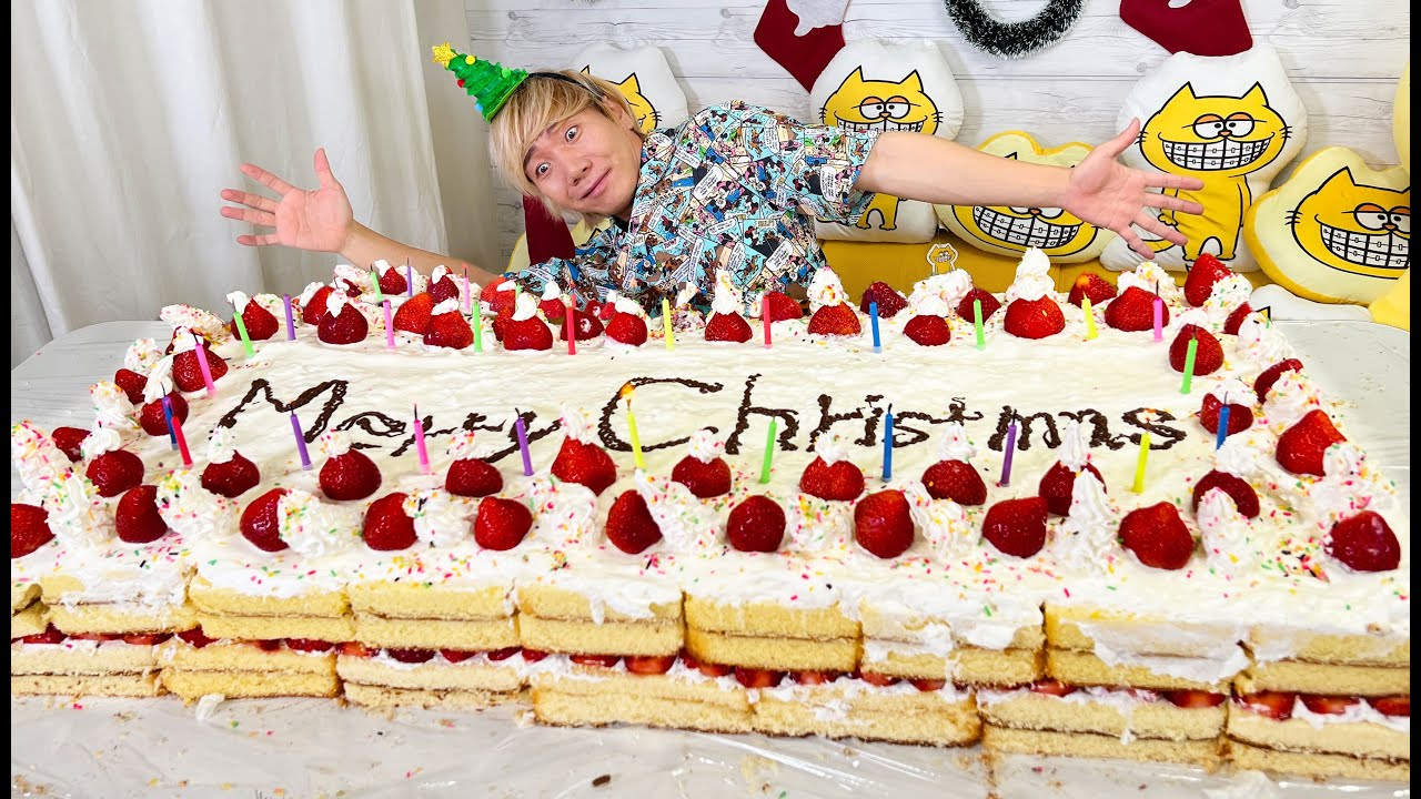 超巨大バースデーケーキサプライズをメンバーにしたらまさかのリアクション！