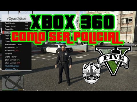 COMO SER POLICIAL NO GTA V XBOX ONE/PS4/XBOX 360/PS3 (SEM MODS) 