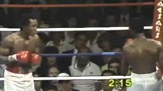 Ray Leonard Vs Thomas Hearns Round 14 Ko.