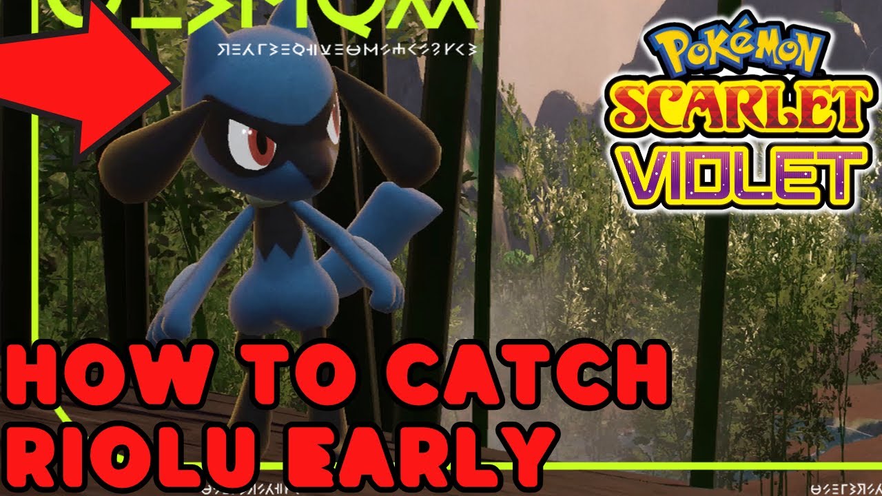 Pokemon Scarlet and Violet Riolu location: How to get Riolu and Lucario