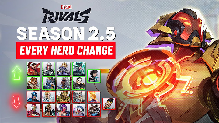 EVERY HERO CHANGE for Season 2.5: The Ultron Release | Marvel Rivals