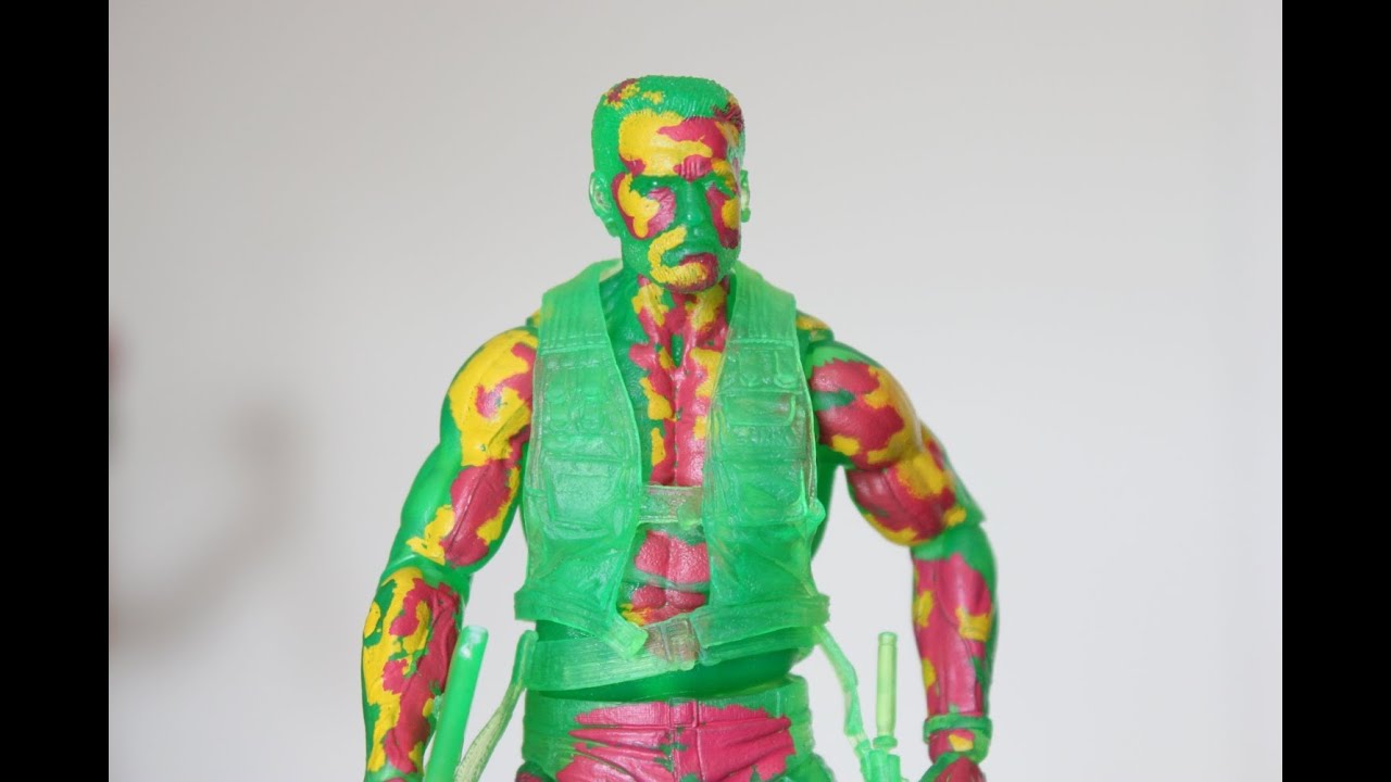 Predator Thermal Vision Dutch フィギュア　25周年 NECA Predator Thermal Vision Dutch figure review - YouTube