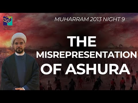 تحریف واقعه عاشورا شیخ محمد حلی شب نهم محرم 2013