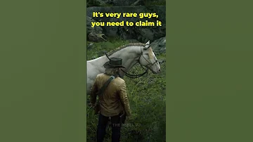 0 01 Of Players Found This Rare Horse In RDR2 