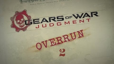 Gears of War Judgment Overrun Multiplayer Gameplay #2