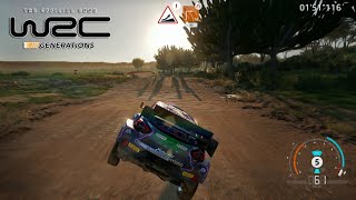 WRC Generations -  Ford Puma | KENYA, Seyabel 03:55 - Steering Wheel PC Gameplay