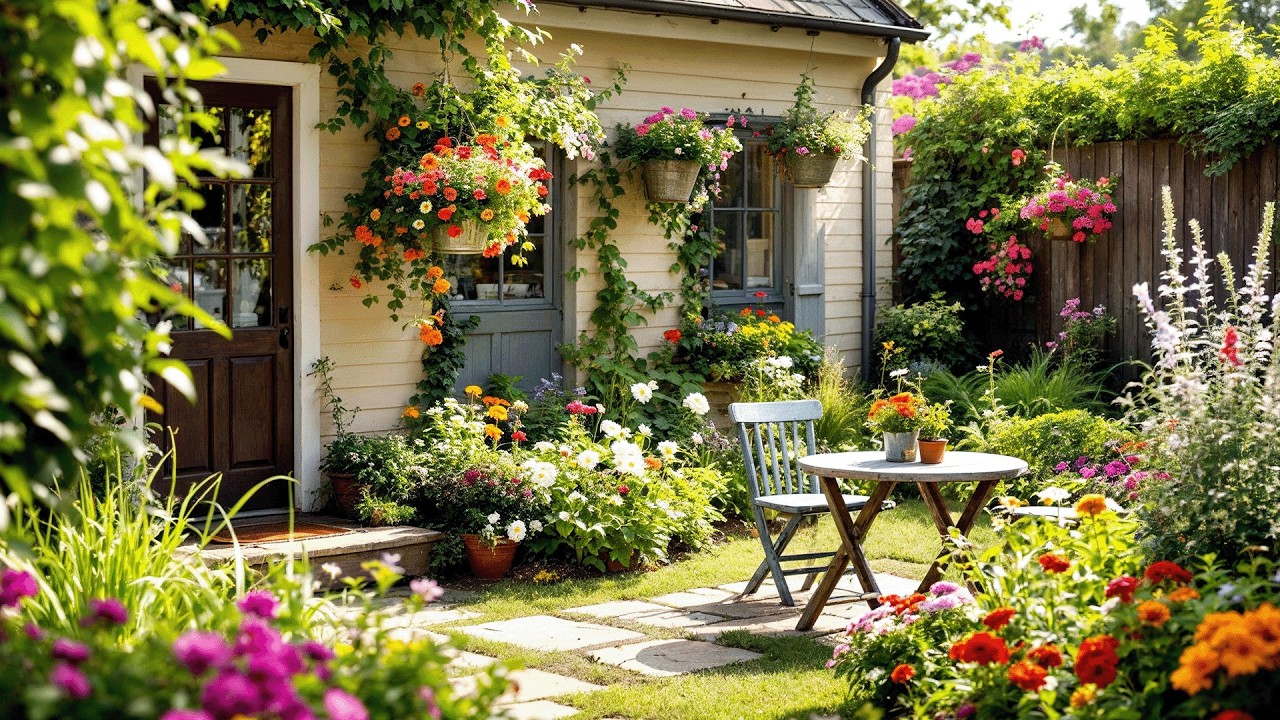 Более 100 идей для летнего сада в деревенском и винтажном стиле