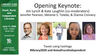 Library 2 020 Small Rural and Independent Libraries - Opening Keynote