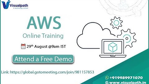 AWS Online Training | AWS Certification Training | AWS Online Demo Class by Visualpath