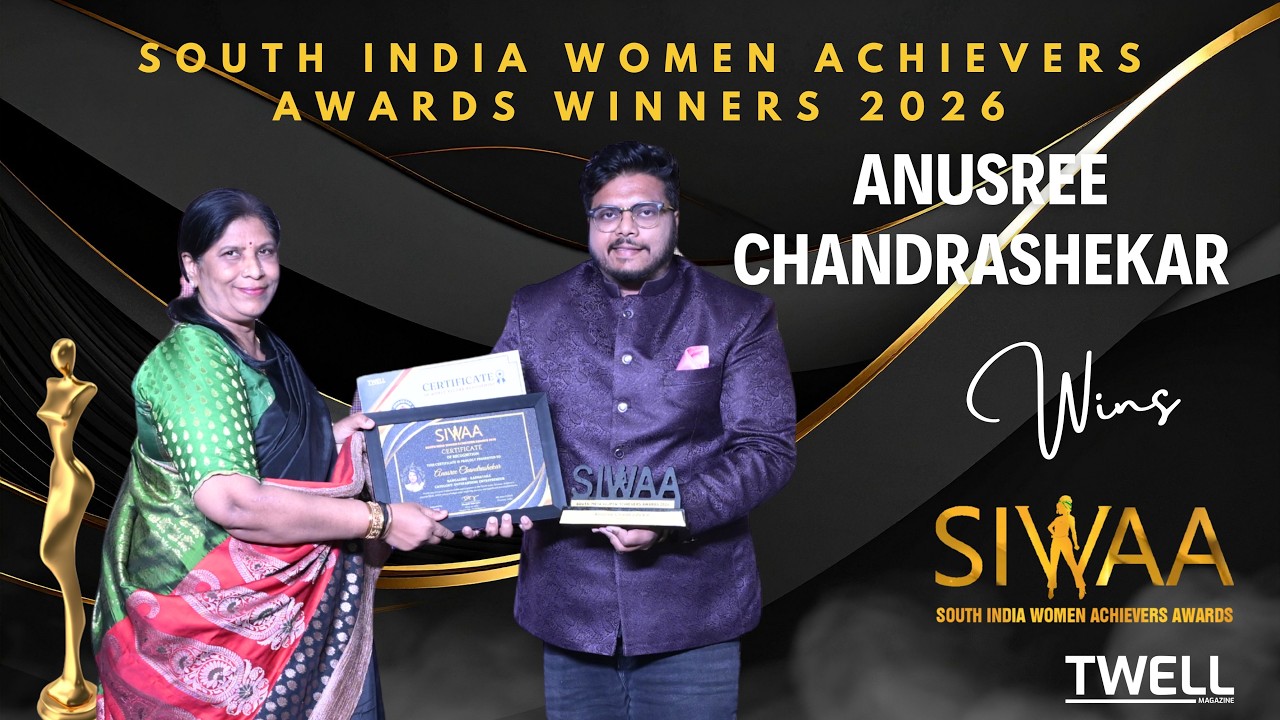 Anusree Chandrashekar: Career Empowerment Pioneer Wins Outstanding Entrepreneur Award | SIWAA 2026