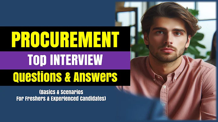 Procurement Interview Questions and Answers 2025 | Procurement Officer Job Interview!