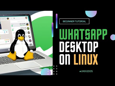 Как установить WhatsApp в Linux 2021 (Ubuntu, Mint, Manjaro, Fedora, Parrot Os)