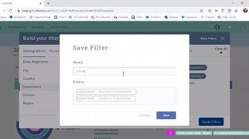 CultureIQ March UI Update: Filter Browser