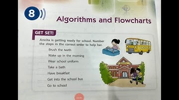 Class-5 Super Computer Chapter-8 Algorithms and Flowcharts