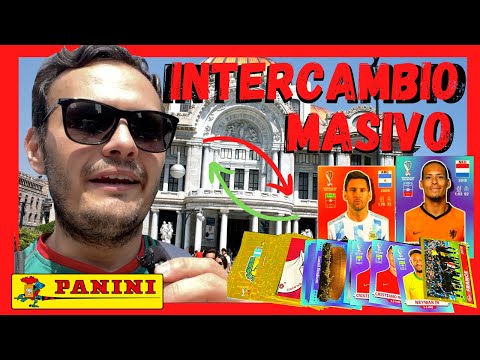 😱INTERCAMBIO de ESTAMPAS PANINI CDMX🙌 QATAR 2022