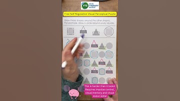 Free Self Regulation Visual Perceptual Puzzle