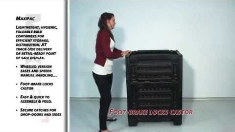 Maxipac Folding Bulk Container