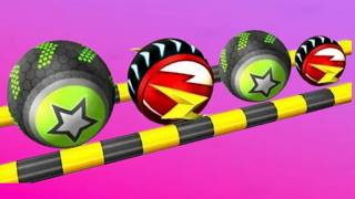 Going Balls Impossible Levels VS Split Screen Reaction Test VS Rolling Sky Game screenshot 4