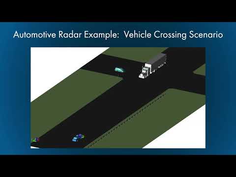 Automotive Radar Example : Vehicle Crossing Scenario