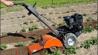 Best Middle Sized Garden Tiller to Buy = Husqvarna CRT900