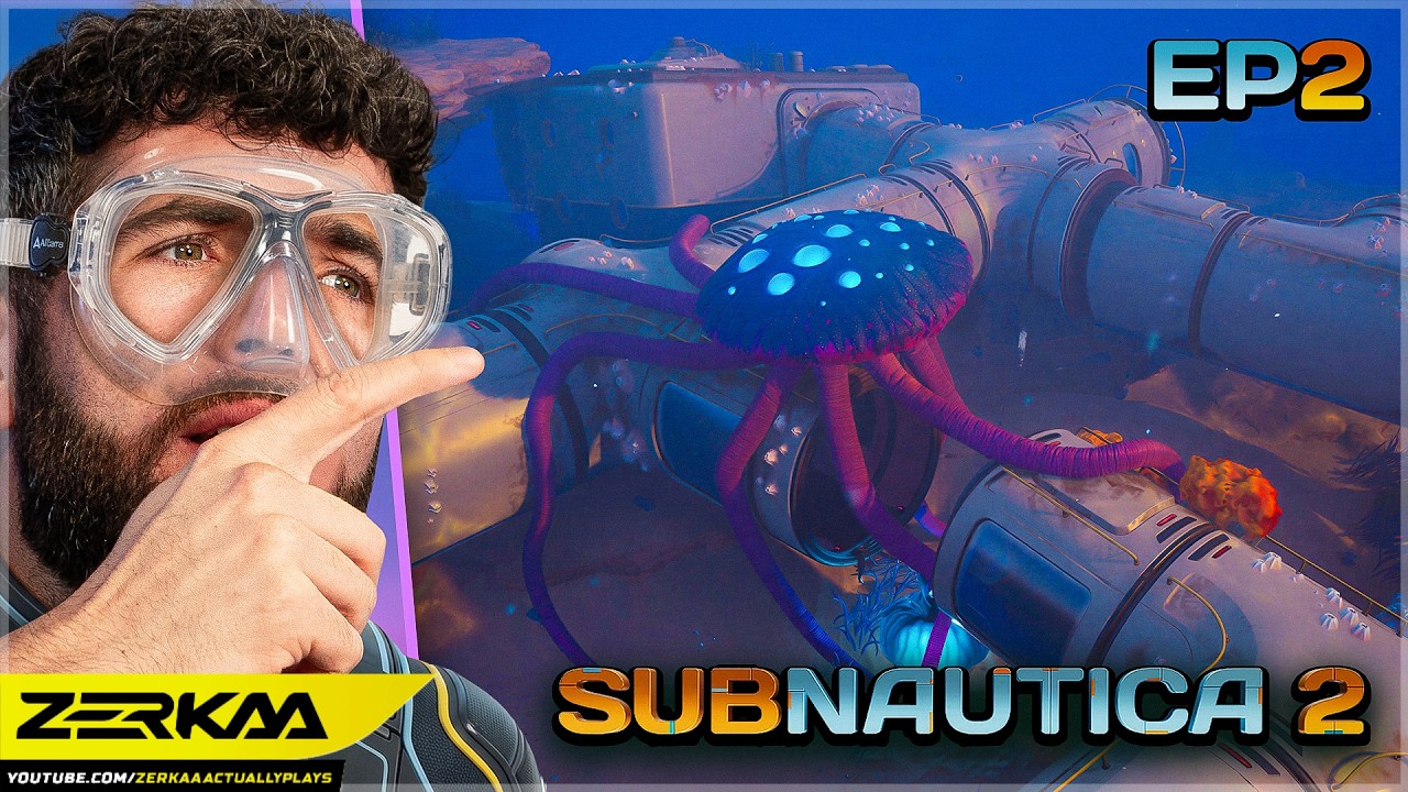 DISCOVERING AN ABANDONED CAMP (Subnautica 2 #2)