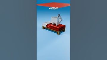 cloth faces 0 to 128 simulation in blender #minecraft #animation #satisfying #b3d