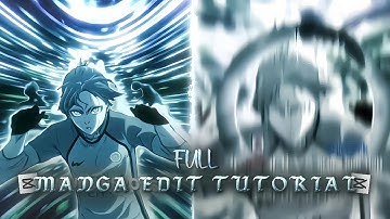 Complete Manga Edit Tutorial in CapCut | Advance Masking Split Transition