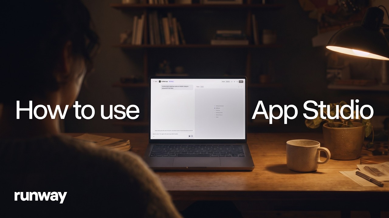 Getting started with App Studio | Runway - YouTube