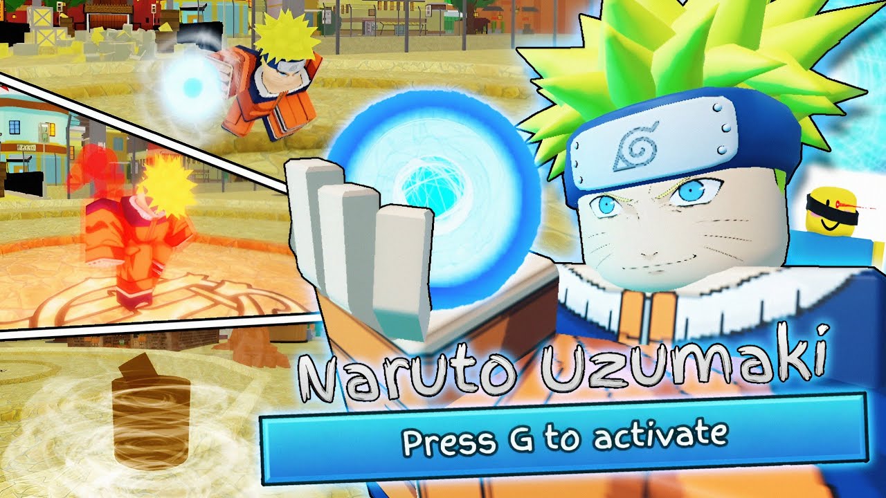 ESSE É O MELHOR MOVESET do NARUTO JÁ CRIADO no JUJUTSU SHENANIGANS - Roblox
