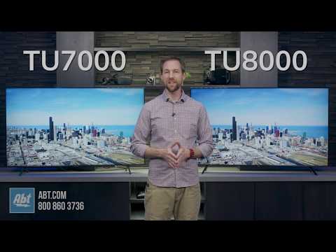 삼성 TV 비교 : TU7000 시리즈와 TU8000 시리즈