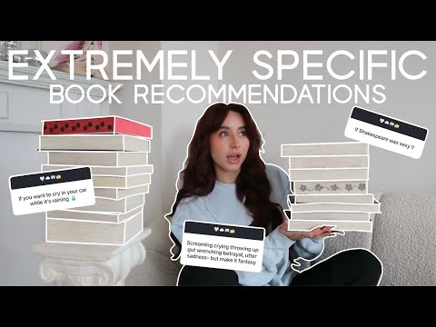 *extremely* specific book recommendations | bookmas day 9