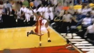 LeBron James monster dunks but they gets increasingly more forgotten