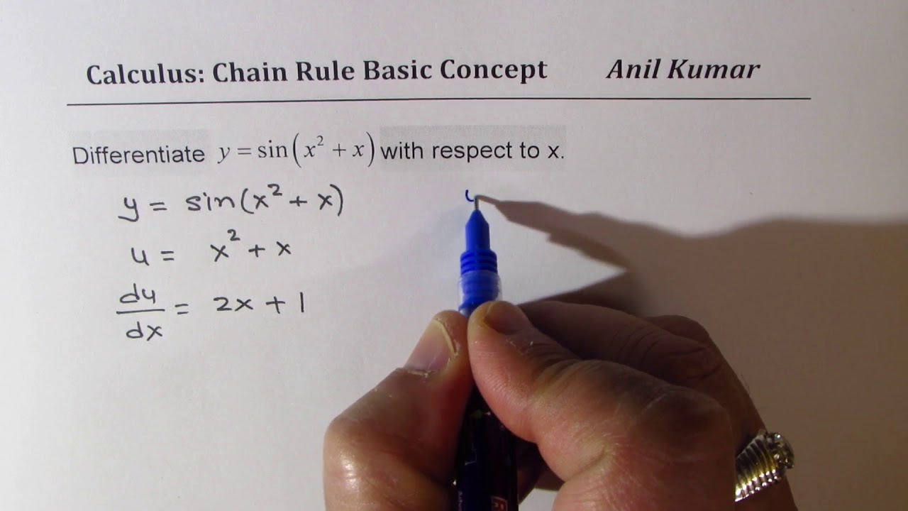 Practice Derivatives of Composite Functions with Chain