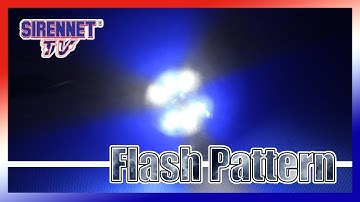 Flash Pattern: Whelen Vertex Super-LED Hide-A-Way Light