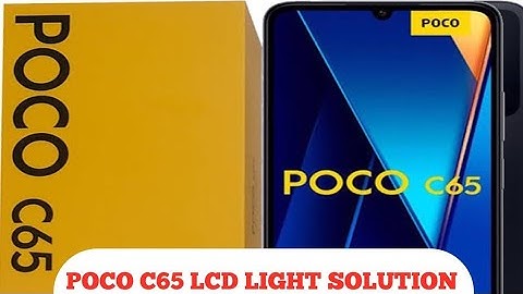 Poco C65 Lcd Light Solution! Poco c65 light ic problem! poco c65 display light solution. #light
