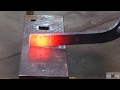 World Championship Blacksmiths Craig Trnka, CJF -  Draft S Heel Hind Shoe