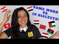 HOW TO SAY "A LOT" IN 10 DIFFERENT ARAB COUNTRIES! INTRODUCTION TO ARABIC DIALECTS!