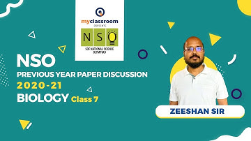 NSO Biology Class 7 Previous Year Paper 2020-21 | #nso