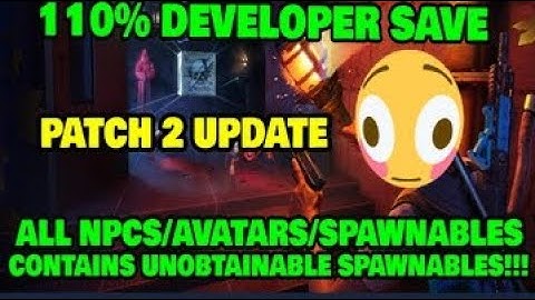 How to get a dev save Mod (bone lab