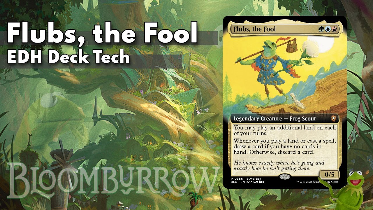 Kermit LOVES Lands Flubs, the Fool EDh Deck Tech YouTube