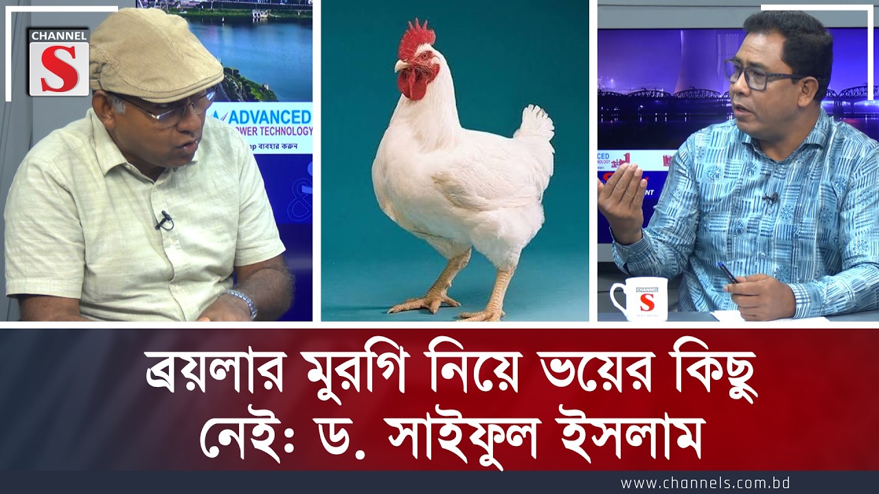 ব্রয়লার মুরগি নিয়ে ভয়ের কিছু নেই: ড. সাইফুল ইসলাম | Channel S