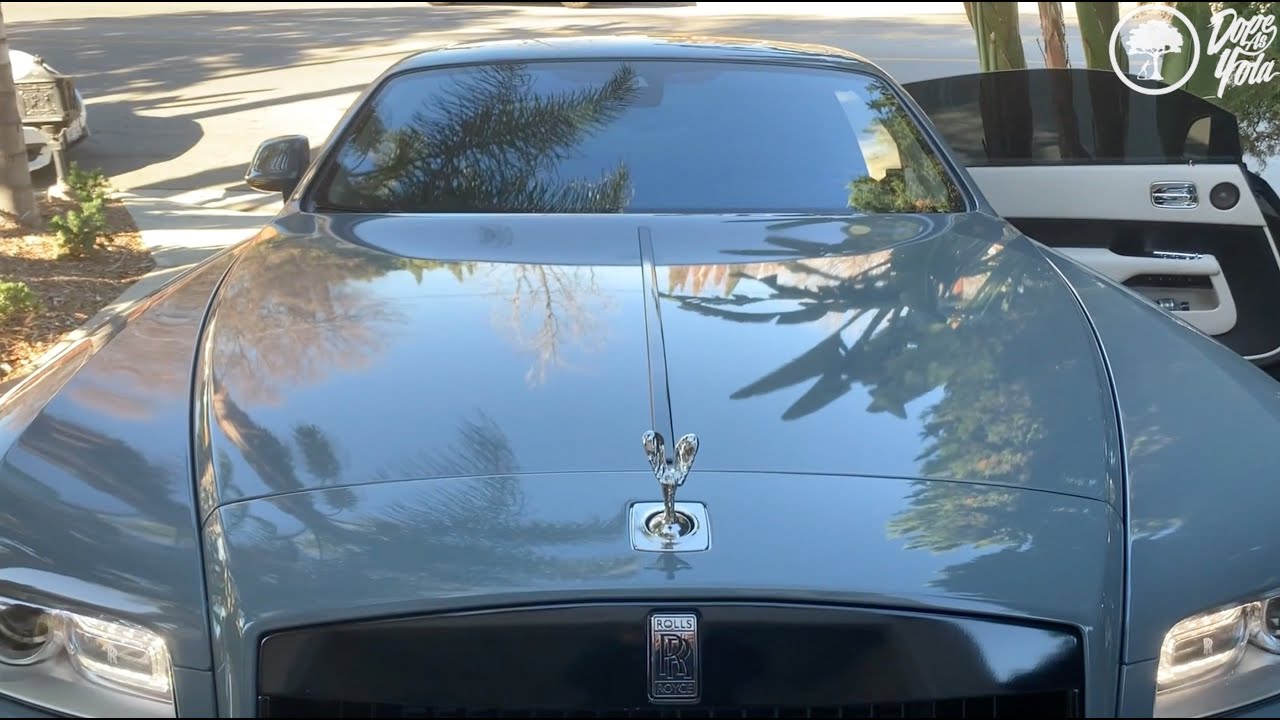 My homie got a ROLLS ROYCE WRAITH