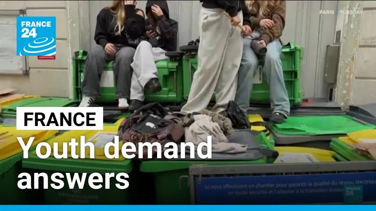 French youth demand answers as education protests enter third week • FRANCE 24 English