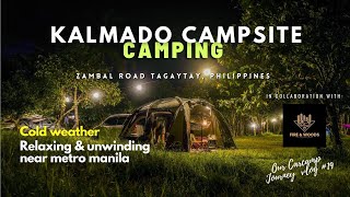 Cold weather Camping Philippines + Unboxing New Tent | Tagaytay Philippines | Camping Vlog