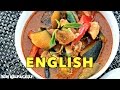 The BEST Thai Red Curry w/ Kabocha Squash | แกงเผ็ดฟักทอง แสนอร่อย (English audio)